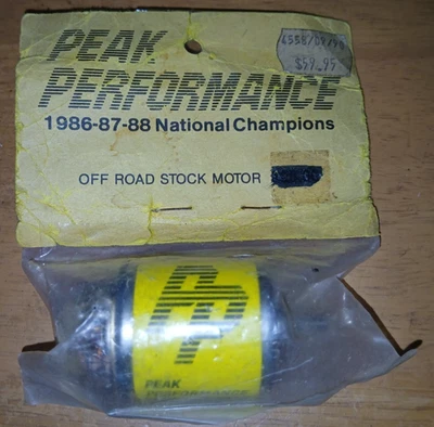 Yokomo Peak Performance SP 27T 540 Stock 1/10 Brushed Motor RC10 1986-87-88 - Bild 1 von 3
