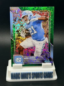 Mini refractor de diamante verde Davion Gause 2025 Bowman U cromo #105/99 UNC - Imagen 1 de 3
