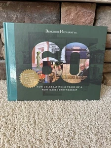 60 Years of Berkshire Hathaway Book 2025 Annual Meeting Warren Buffett FAST SHIP - Picture 1 of 3