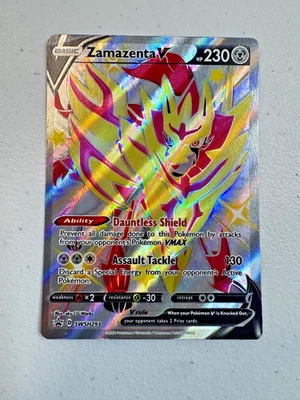Zamazenta V (Shiny) SWSH293 SWSH: Sword & Shield Promo Cards Holo ( Near Mint )  - Image 1 of 4