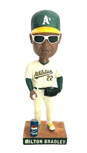 Limited Edition Milton Bradley Oakland A’s Bobble Head Pepsi 2007 MLB Baseball - Picture 1 of 4