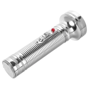  Vintage Metal Flashlight for Rural Home Use Old-Fashioned Iron Torch Retro - Picture 1 of 9