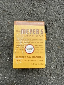 Mrs. Meyers Clean Day Duftkerze Soja Orange Nelke - Bild 1 von 3