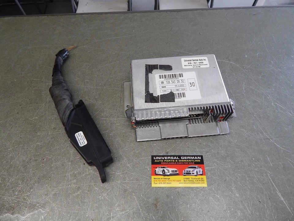 Módulo de unidad de control EGAS ECU 126 560SEC / 500SEC 1265450832 EUROPEO Foto 1 de 4