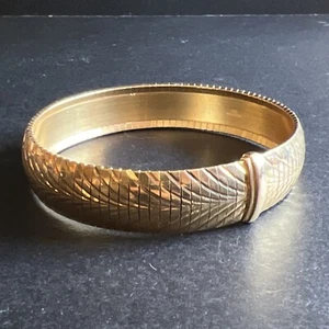 Italian Bellezza Bronze Bangle Bracelet (EB729) - Picture 1 of 2
