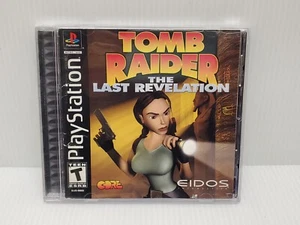 Tomb Raider: The Last Revelation Playstation 1 PS1 Complete CIB Black Label - Picture 1 of 4