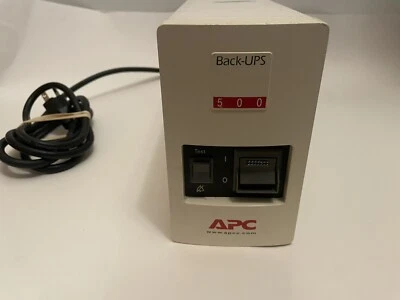 APC BACKUP BK 500 MC Uninterruptible Power Supply 120V-60Hz 10A W/Surge Protect. - Image 1 of 4