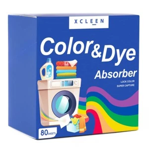 Color Absorber Laundry Sheets 80 Count, Dye Catcher to Prevent Clothes from S... - Picture 1 of 7