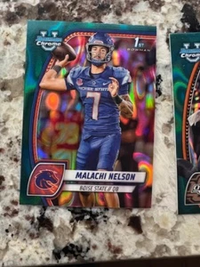 2024 BOWMAN U CHROME 1st CARD TEAL LAVA BOISE STATE MALACHI NELSON #196 - Picture 1 of 1