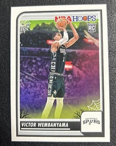 2023-24 NBA Hoops Victor Wembanyama Haunted Hoops Rookie Card RC Spurs Wemby - Bild 1 von 2
