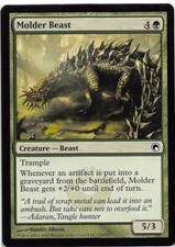 Molder Beast *PLAYSET* Magic MtG x4 Scars of Mirrodin SP