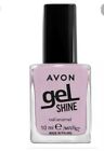 Avon Mark pink pastel Gel Shine Nail Enamel 10ml New + FREE SAMPLE 