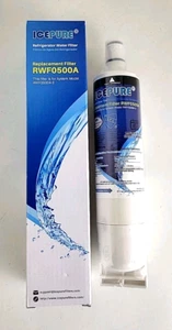 IcePure® RWF0500A Refrigerator Water Filter for Whirlpool /Kenmore - NEW - Picture 1 of 4