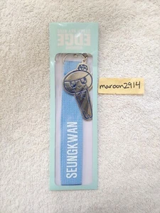 SEVENTEEN Seungkwan Diamond Edge Strap Key Ring Official Metal Charm [US SELLER] - Picture 1 of 5