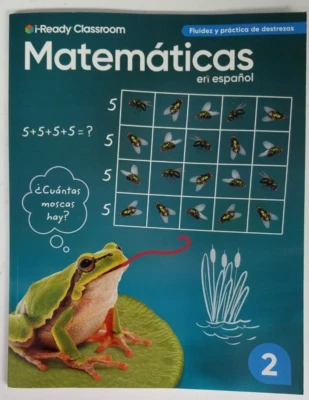 i-Ready Classroom Matematicas en espanol Fluidez y practica de destrezas Grado 2 - Image 1 of 3