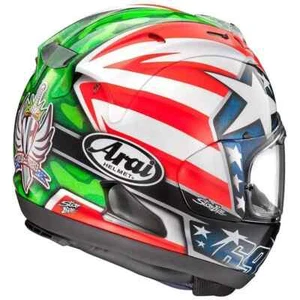 Arai Corsair X Nicki 7 Flag Hayden NO SALES TAX Opt motorcycle helmet Md Lg - Picture 1 of 1