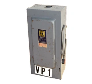Interruptor de seguridad invisible tipo 1 SQUARE D HU-362 HU362 Ser E1 60A 60 Amp 60 A 600V - Imagen 1 de 8