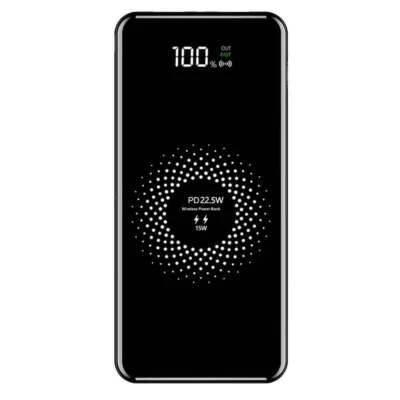 20000mAh Wireless Power Bank Backup Fast Portable Charger 2USB External Battery - Image 1 of 4