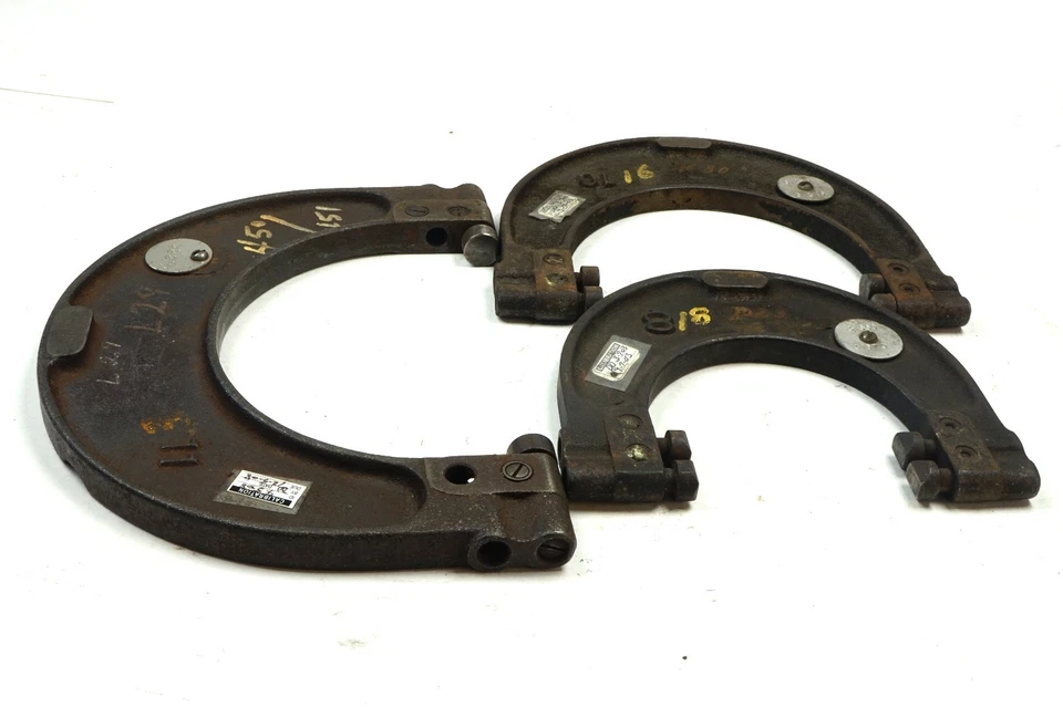 Conjunto de 3 medidores de pressão DoALL Go/No-Go 3-1/8~3-7/8", 4-5/8~5-3/8", 5-3/8~6-1/4" - Imagem 1 de 4