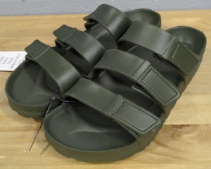 NEW Sun + Stone Bowie Mens Size 10 Strap Sandal Sage Green S7 - Picture 1 of 11