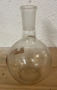 Fiaschetta bollente fondo piatto 500 ml non marcata 24/40 - Foto 1 di 1