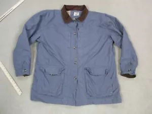 Lakin McKey Jacket Mens 2XL XXL Blue Sherpa Fleece Lined Coat Chore Barn Work - Picture 1 of 12