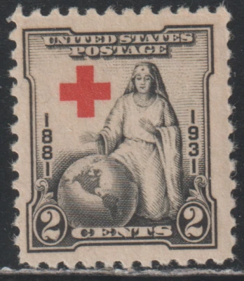 US 1931 SC# 702 - "The Greatest Mother" - Red Cross - M-H Lot # 9 - Image 1 of 2