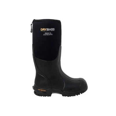 DRYSHOD Men's Mudcat High Black/Orange Boot (MDC-MH-BK) - Image 1 of 4