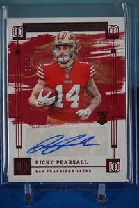 2024 Impeccable Football - Rookie Autographs Ricky Pearsall #RA-RPL RED /75 - Picture 1 of 2