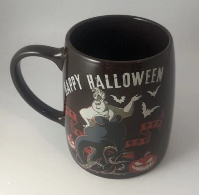 Disney Villains The Little Mermaid Ursula Happy Halloween   Mug  NEW - Image 1 of 4