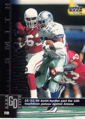 1997 Upper Deck Game Dated Emmitt Smith #133 NM/MT DALLAS COWBOYS - Image 1 of 2