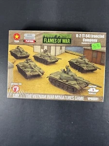 Flames Of War VPABX01 K-2 (T-54) Ironclad Company 1:100 Scale - Picture 1 of 2