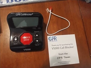 Bloker połączeń CPR V5000 do telefonów stacjonarnych (czytaj) - Zdjęcie 1 z 10