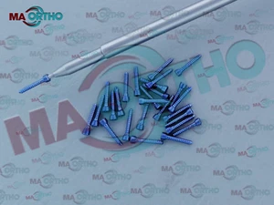 2,0 mm Sicherheits-Sicherungsschrauben Titanschrauben (100 Stück) Blechschrauben Orthopädie - Bild 1 von 4