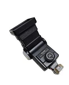 VIVITAR 285 HV ZOOM AUTO THYRISTOR SHOE MOUNT FLASH W/ WEIN FFA SLAVE SHOE WORKS - Picture 1 of 7