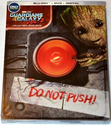 Guardians of the Galaxy Vol. 2 SteelBook Blu-Ray + DVD + Digital - Best Buy - Image 1 of 2