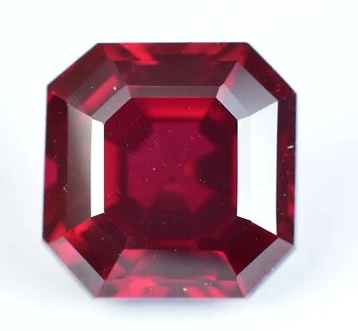 Natürlich Pyrop Granat 8.95 Karat Smaragd Agl Zertifiziert Mosambik Lose - Bild 1 von 4