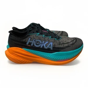 HOKA Mach X 2 Running Shoes Black Multi-Color Women's Size 7B - Picture 1 of 9