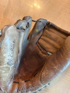 VINTAGE WILSON AL KALINE BASEBALL GLOVE!! RARE LEFT HAND!! - Picture 1 of 4