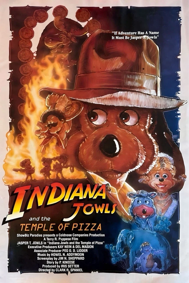 PÓSTER CHUCK E. CHEESE GIGANTE 24”x36” - papada indiana Foto 1 de 1