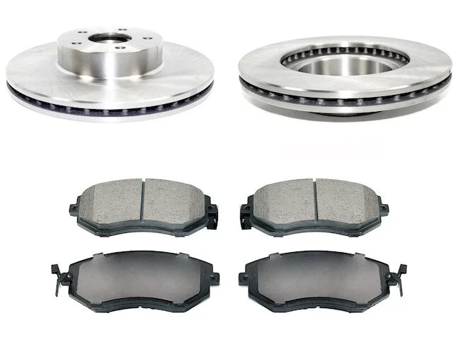 Kit de pastillas de freno delanteras y rotor Pronto 63GY98H para Subaru Impreza 2011-2016 Foto 1 de 1