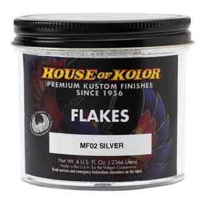 House Of Kolor MF02-C01 MF Series Silver Dry Flake Custom Paint Effect (6 oz) - Picture 1 of 1
