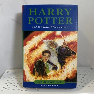 Harry Potter and the Half-Blood Prince 1st Ed. 1st Print w/ Error Bloomsbury UK - Picture 1 of 5