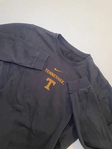 Nike Tennessee Volunteers Center Swoosh Logo Sweater Gray READ - Picture 1 of 5