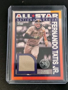 2025 Topps Series 2 Fernando Tatis 35th Anniversary All Star Patch #90ASR-FT - Picture 1 of 2