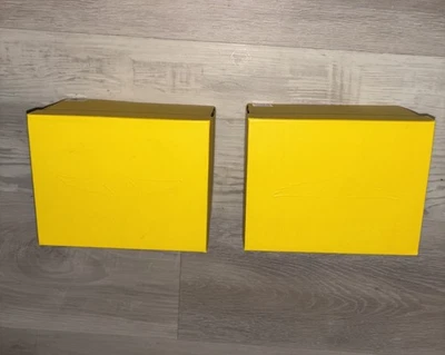 Invicta Empty Yellow Presentation Watch Box Case With Pillow & Cloth 2 Pieces - Image 1 of 4