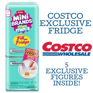 Mini Marcas Llena la Nevera COSTCO EXCLUSIVO Nevera SELLADA DE FÁBRICA - Imagen 1 de 1