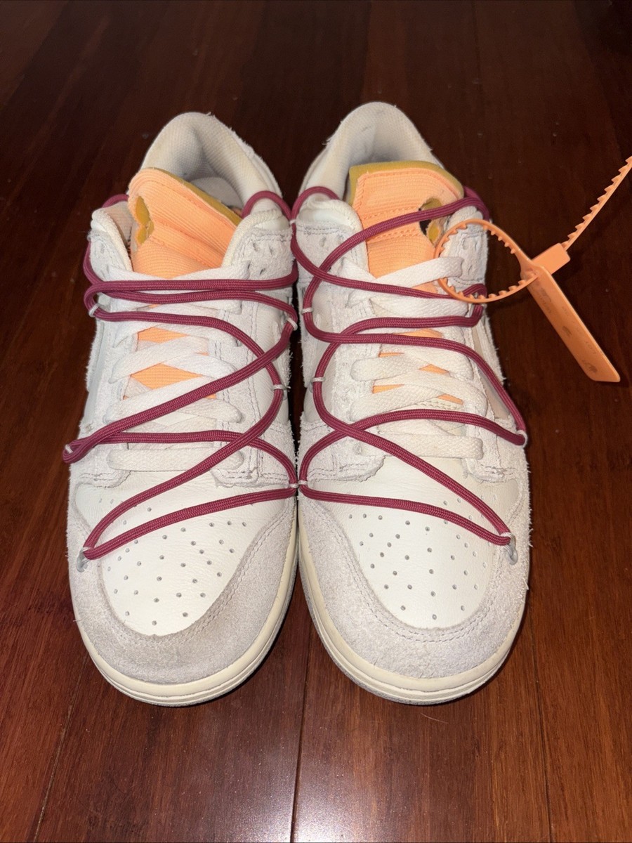 Nike Off-White x Dunk Low Lot 35 of 50 for Sale Nike Off-White x Dunk Low Lot 35 of 50 for Sale