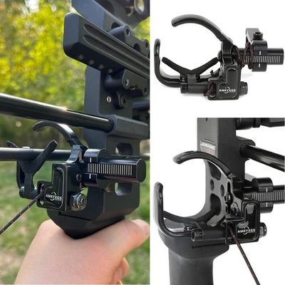 Drop Away Arrow Rest Compound Bow Metal Adjustment Hunting Target Shooting RH - Image 1 of 4