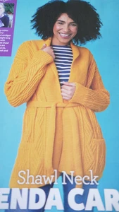 Pattern For Lady's   Casual Cardigan  With Pockets In D.K .-Sizes 32-60ins - Picture 1 of 1